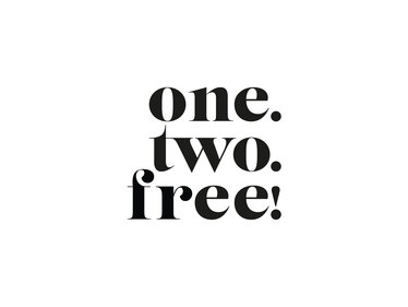 One two free! Logo